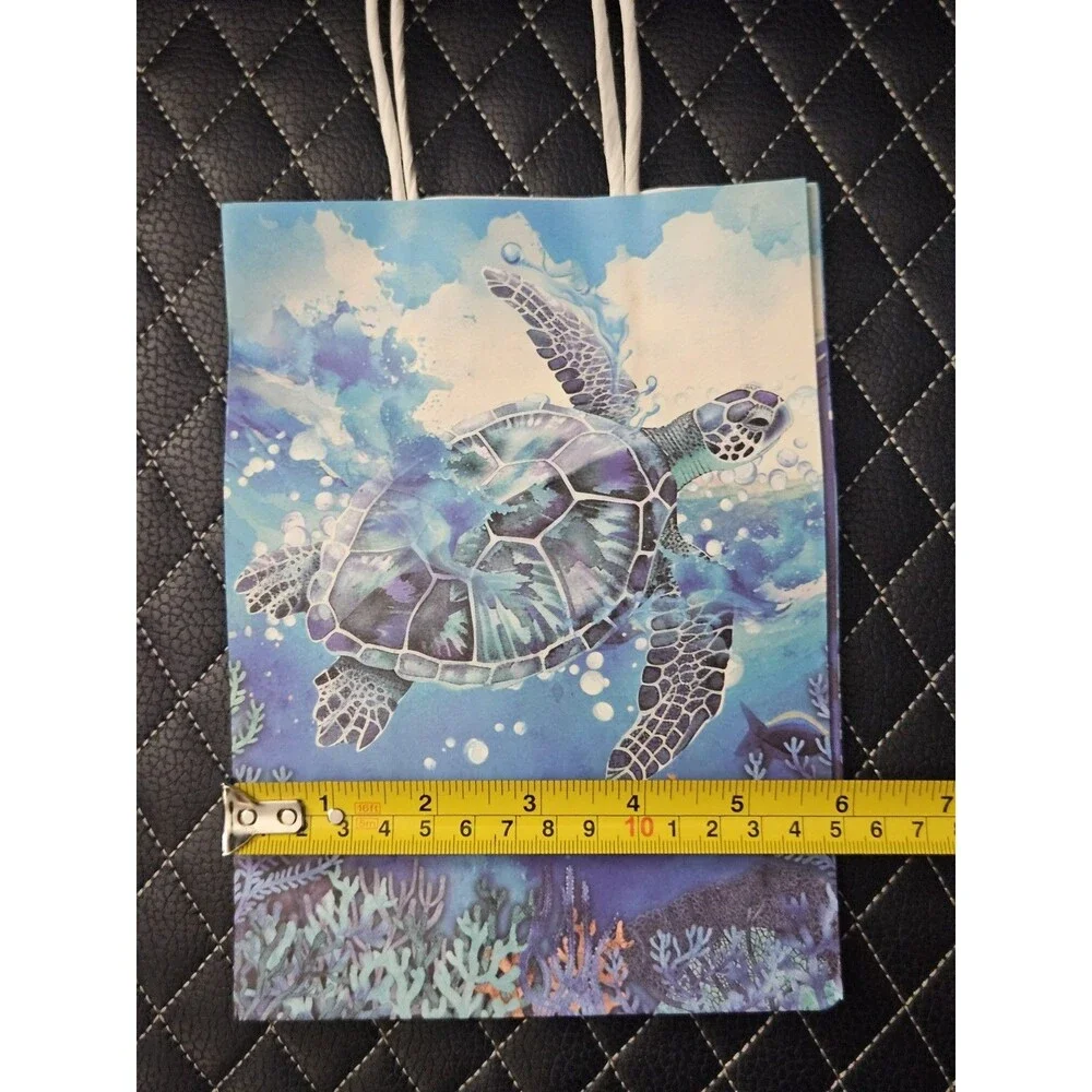 6 Pack Sea Animals Gift Bags Under the Sea Party Favor Bags Ocean Theme